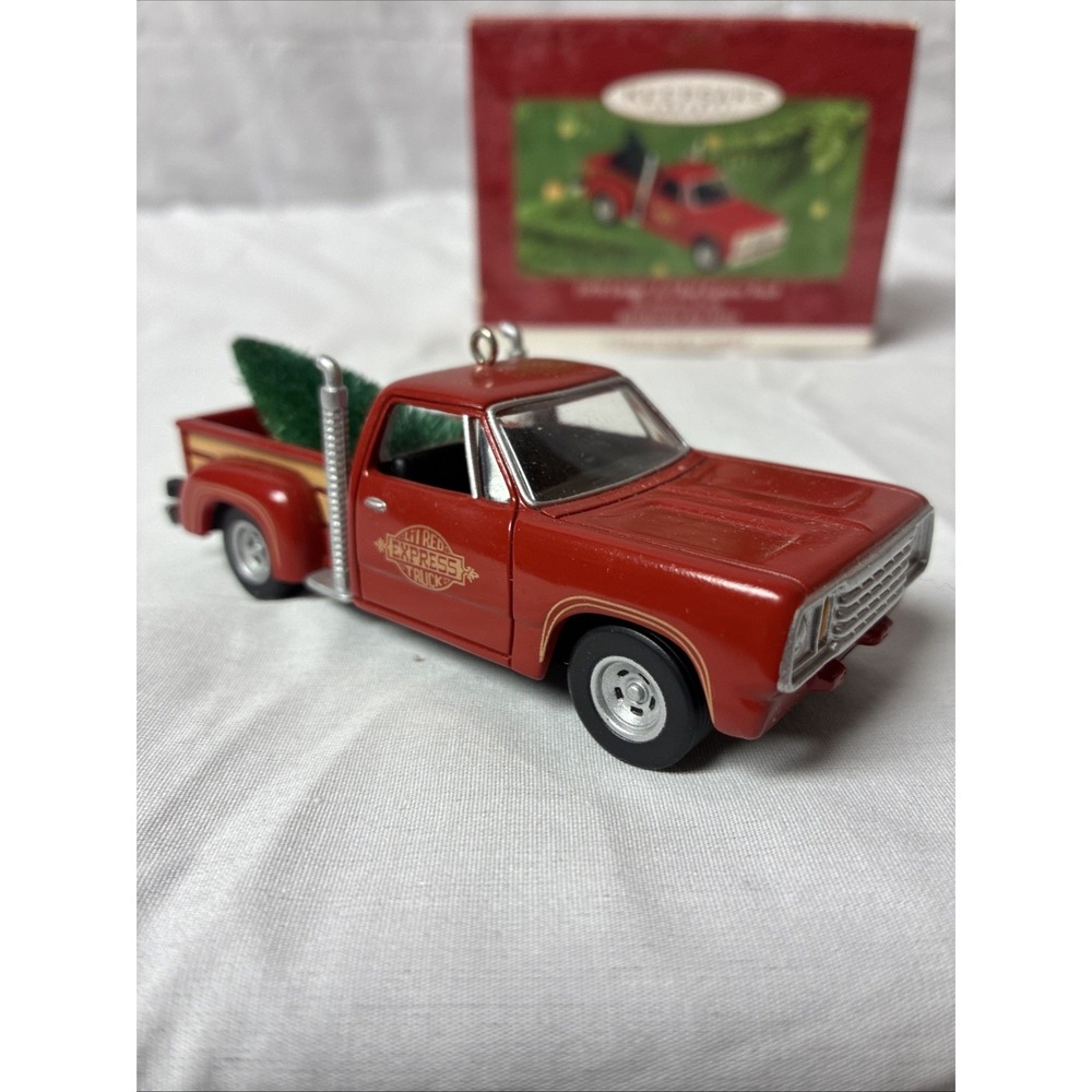 Hallmark Ornament 1978 Dodge Li'l Red Express Truck All American Trucks QX6581 - Picture 6 of 10